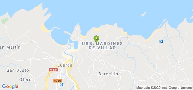 mapa de agencia tributaria de luarca