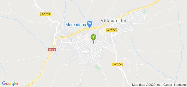 mapa de agencia tributaria de villacarrillo