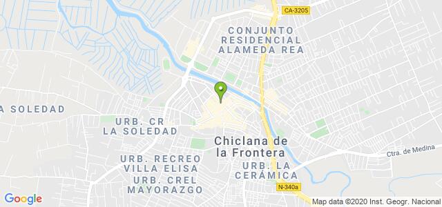 mapa de agencia tributaria de chiclana de la frontera