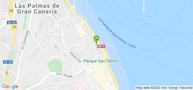 mapa de oficina dgt de canaria