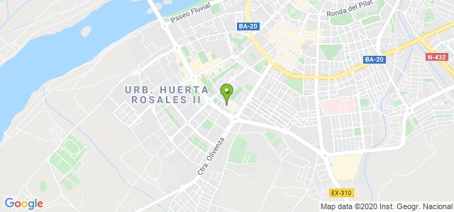 mapa de oficina dgt de badajoz