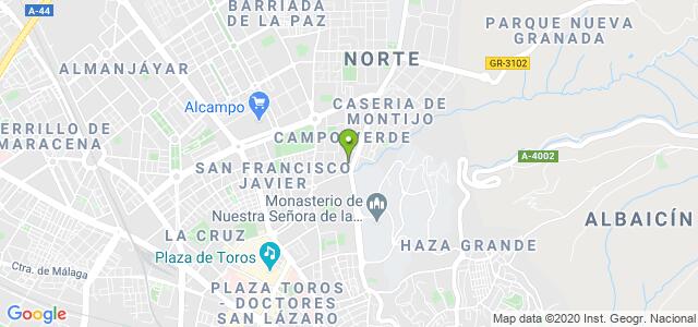 mapa de oficina dgt de granada