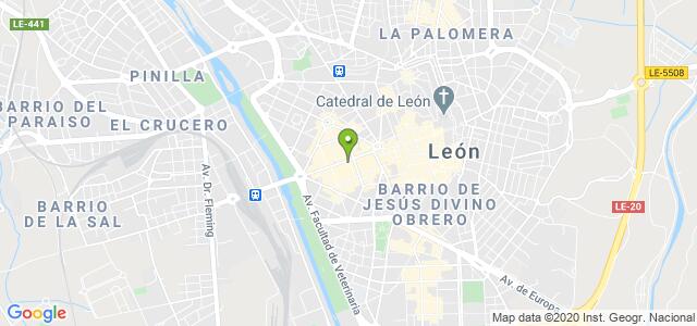 mapa de oficina dgt de leon