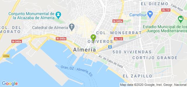 mapa de oficina dgt de almeria