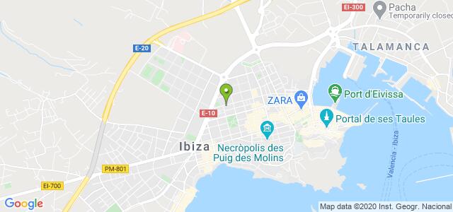 mapa de oficina dgt de ibiza