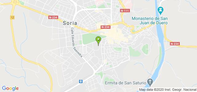 mapa de oficina dgt de soria