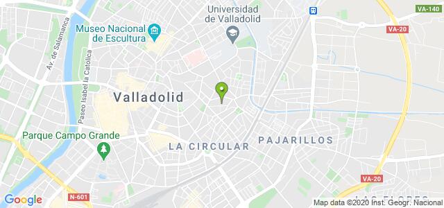 mapa de oficina dgt de valladolid