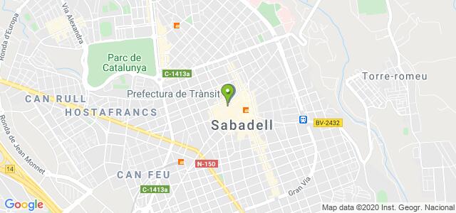 mapa de oficina dgt de sabadell