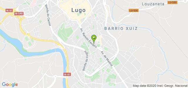 mapa de oficina dgt de lugo