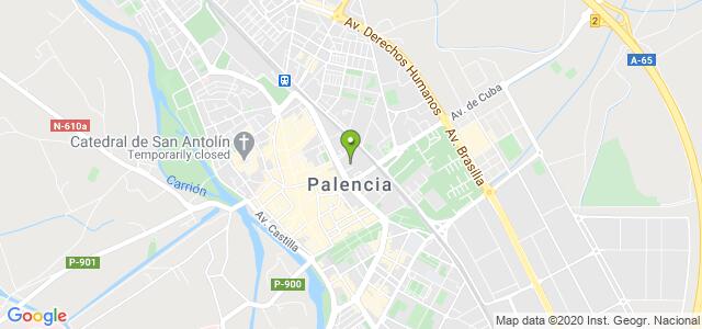 mapa de oficina dgt de palencia