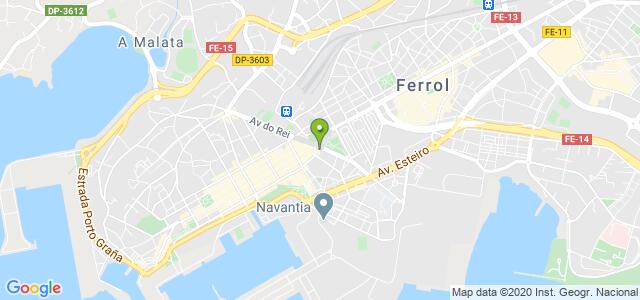 mapa de sepe ferrol centro