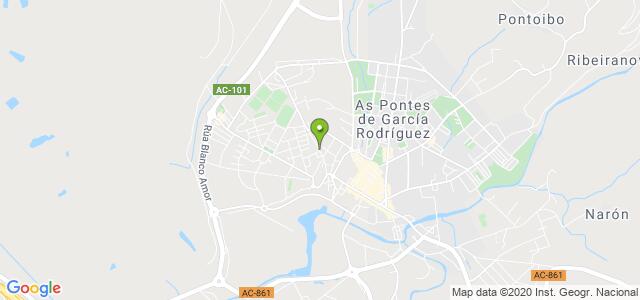 mapa de sepe as pontes de garcia rodriguez