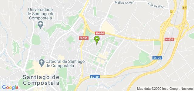 mapa de sepe santiago de compostela norte