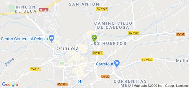 mapa de sepe orihuela