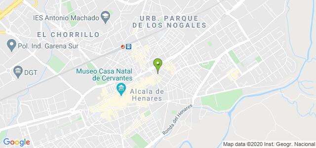 mapa de sepe alcala de henares avda guadalajara