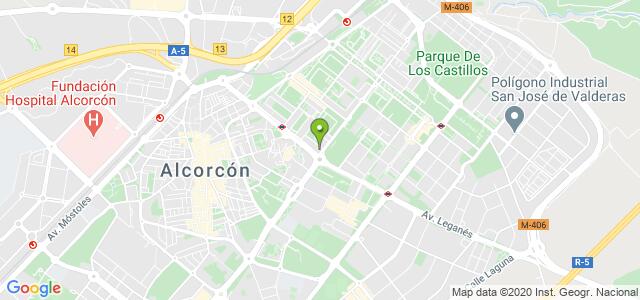 mapa de sepe alcorcon parque lisboa