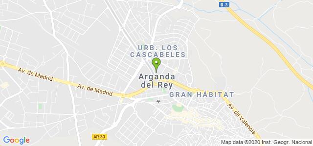 mapa de sepe arganda del rey