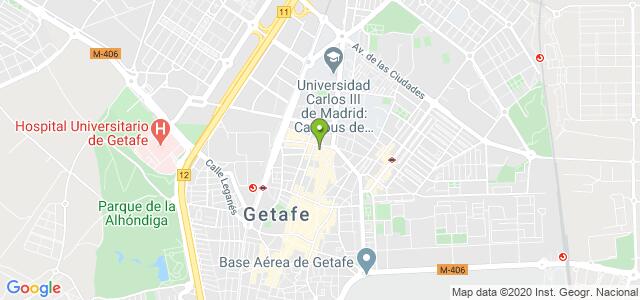 mapa de sepe getafe centro