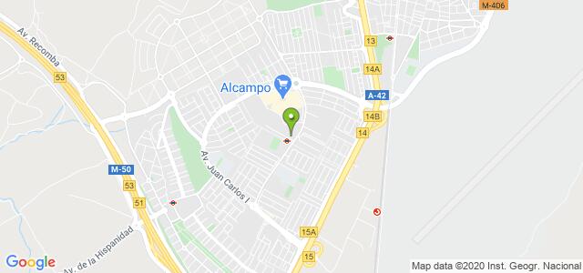 mapa de sepe getafe cefat