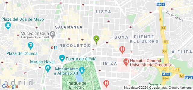 mapa de sepe madrid goya