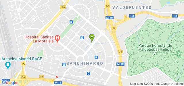 mapa de sepe madrid sanchinarro