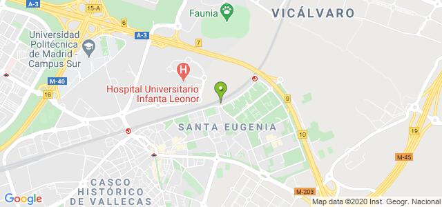 mapa de sepe madrid santa eugenia