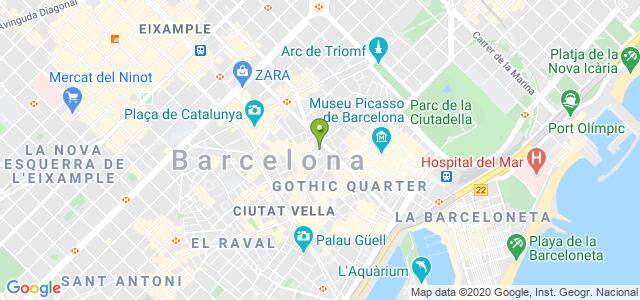 mapa de sepe barcelona barri gotic