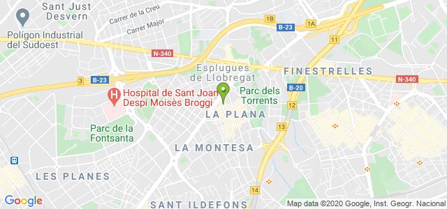 mapa de sepe esplugues de llobregat