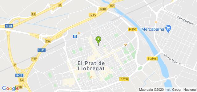 mapa de sepe el prat de llobregat