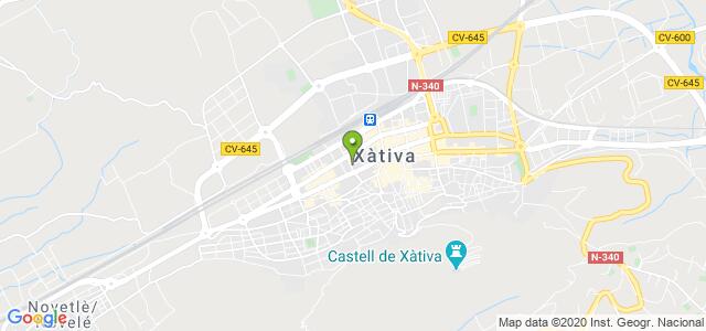 mapa de sepe xativa