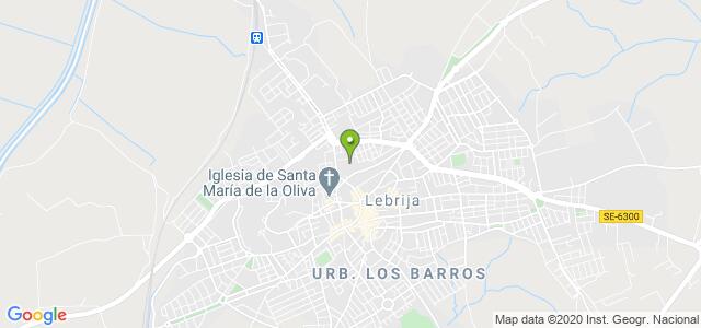 mapa de sepe lebrija