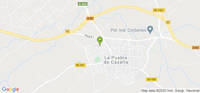 mapa de sepe la puebla de cazalla