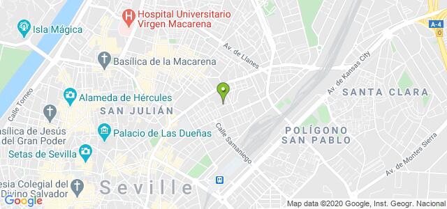 mapa de sepe sevilla cruz roja