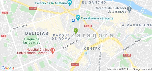 mapa de sepe zaragoza santander