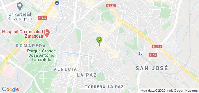 mapa de sepe zaragoza parque de la memoria