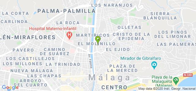 mapa de sepe malaga capuchinos