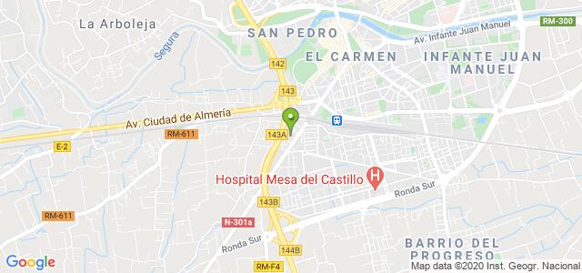 mapa de sepe murcia sur