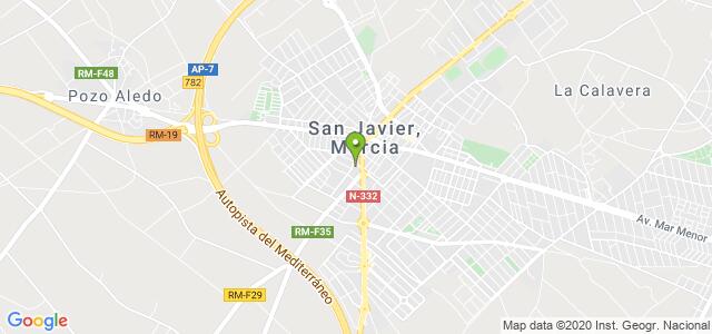 mapa de sepe san javier