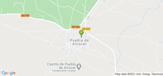 mapa de consultorio local puebla de alcocer