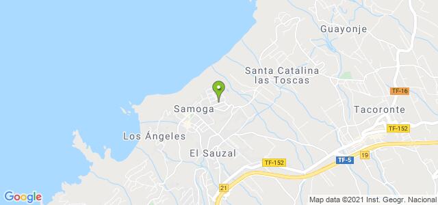 mapa de centro salud anaga