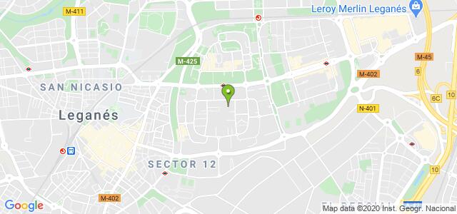 mapa de eco pintores madrid