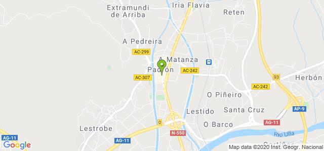 mapa de registro civil de padron