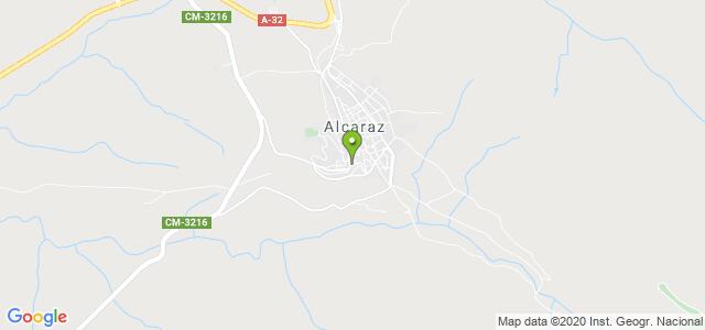 mapa de oficina registro civil de alcaraz