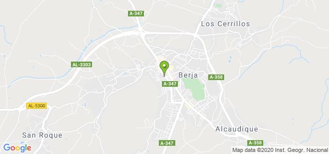 mapa de oficina registro civil de berja