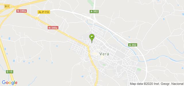 mapa de oficina registro civil de vera