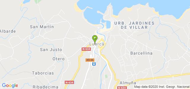 mapa de oficina registro civil de valdes