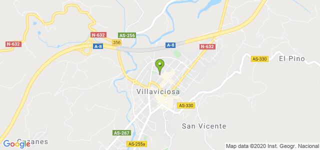 mapa de oficina registro civil de villaviciosa