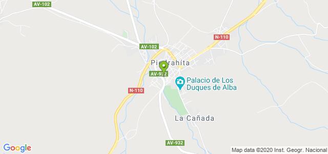 mapa de oficina registro civil de piedrahita