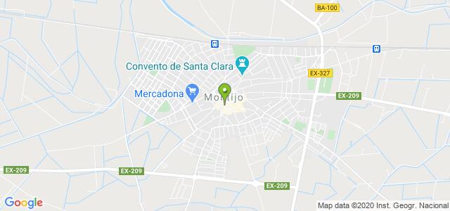 mapa de oficina registro civil de montijo