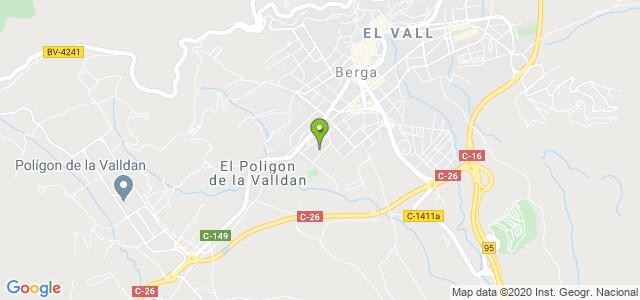 mapa de oficina registro civil de berga